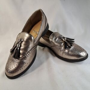 Sole diva lt gold loafers women's size 5E